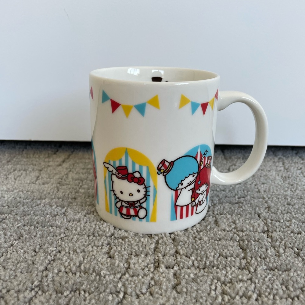 Sanrio Hello Kitty Mug with My Melody, Cinnamoroll, Little Twin Stars
